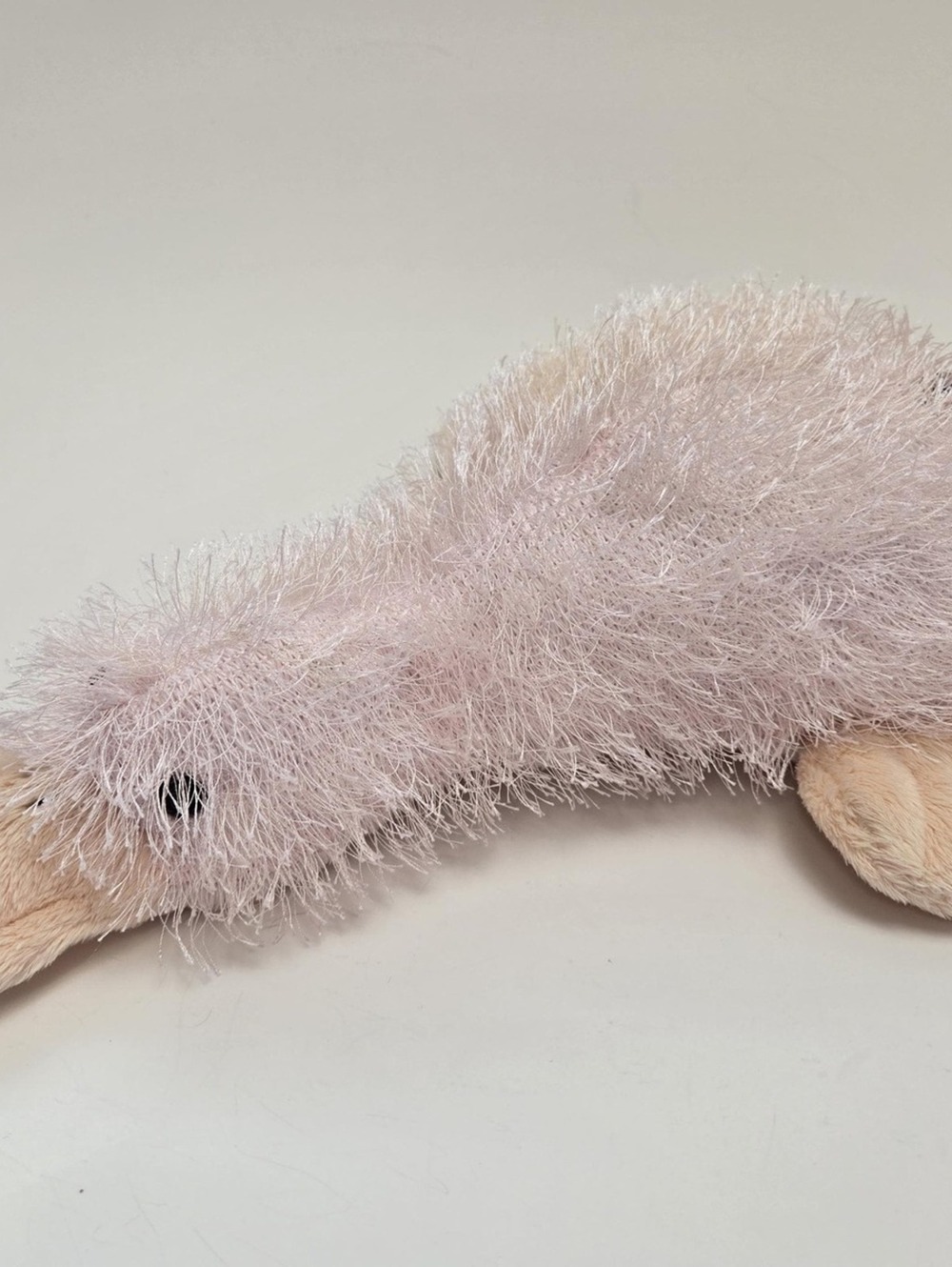 Vintage Webkinz Pink Platypus Googles with No Tag, Ganz Plush *Rare* (9 inch)